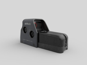 Eotech dot sight Low-poly Modèle 3D