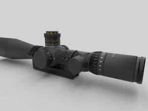 望远镜瞄准镜 PM11 低聚 3D 模型