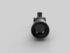 Telescopic sight PM11 Low-poly 3D Модель