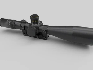Telescopic sight PM11 Low-poly 3D Model