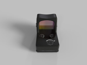 RMR scope Low-poly 3Dモデル