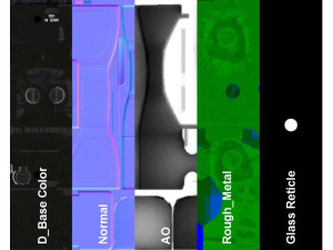 RMR scope Low-poly 3D 模型