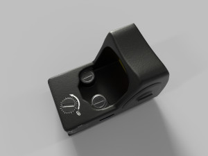 RMR scope Low-poly 3D 模型