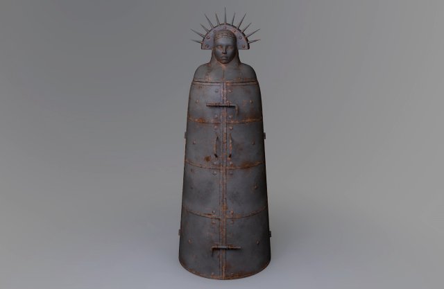 Iron Maiden Low-poly Model 3D .c4d .max .obj .3ds .fbx .stl .blend 