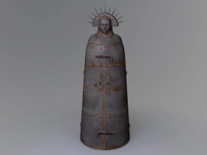 아이언 메이든 로우폴리 3D 모델