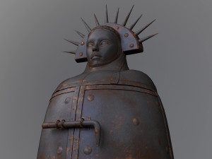 Iron Maiden Low-poly Model 3D