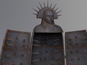 Iron Maiden Low-poly Model 3D
