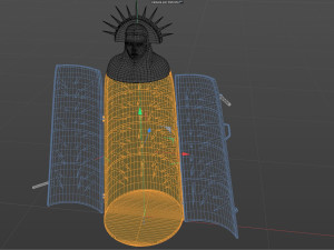 Iron Maiden Low-poly Model 3D