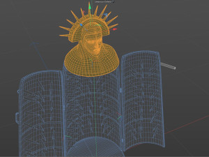 Iron Maiden Low-poly Model 3D