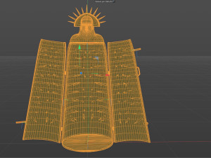 Iron Maiden Low-poly Model 3D