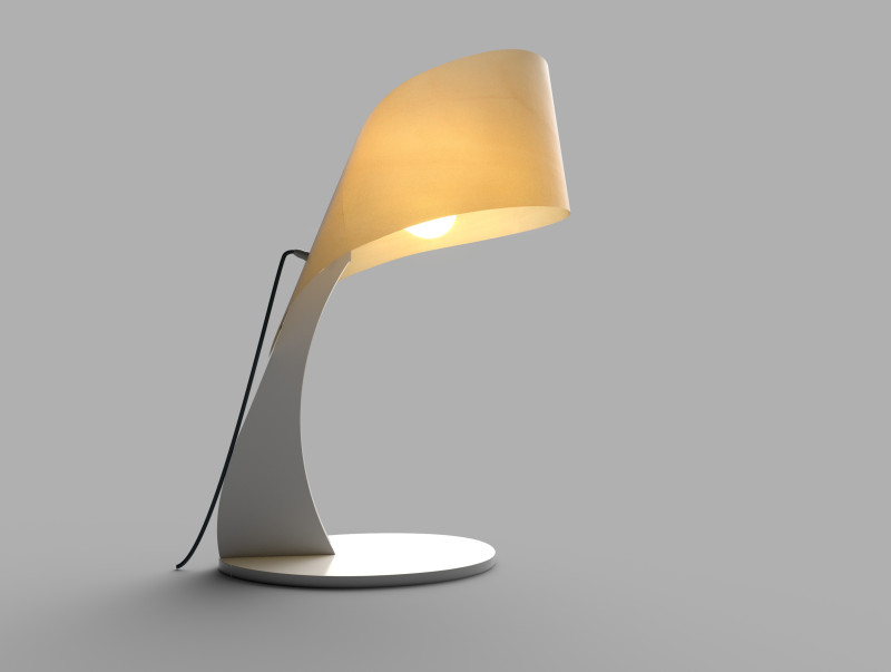 Modern table lamp pbr 3D 모델 .c4d .max .obj .3ds .fbx .stl .blend 