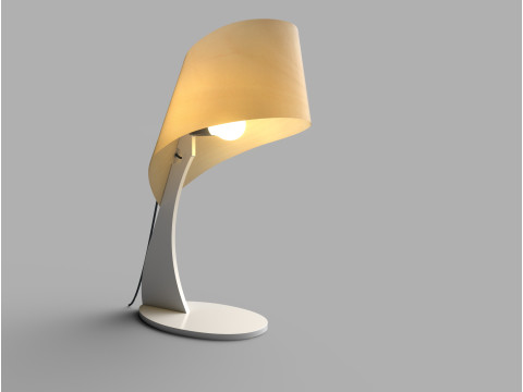 Modern table lamp pbr 3D 모델