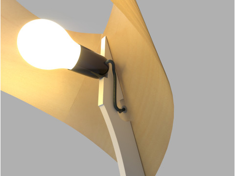 Modern table lamp pbr 3D 모델
