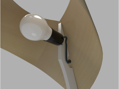 Modern table lamp pbr 3D 모델