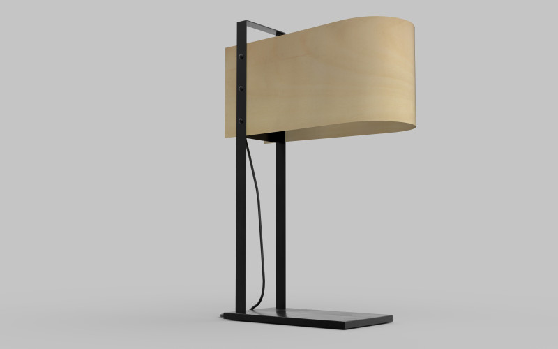 Modern table lamp pbr 3D मॉडल .c4d .max .obj .3ds .fbx .stl .blend 