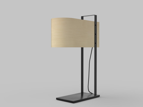 Modern table lamp pbr 3D मॉडल