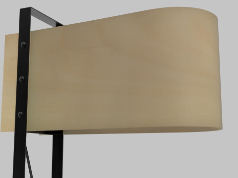 Modern table lamp pbr 3D मॉडल