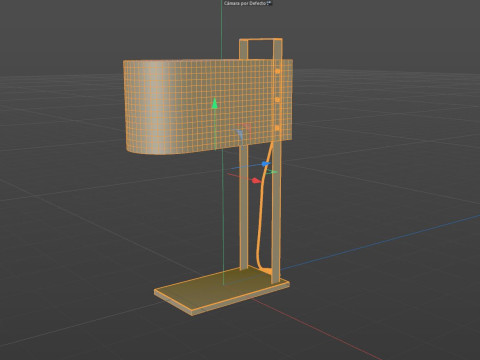 Modern table lamp pbr 3D मॉडल