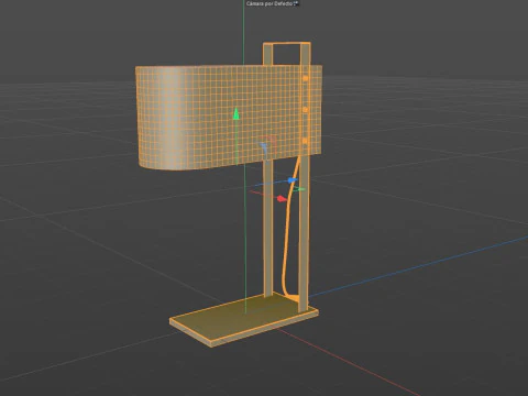Modern table lamp pbr 3D Model