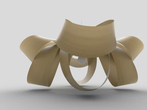 Modern Hanging lamp 3D Model