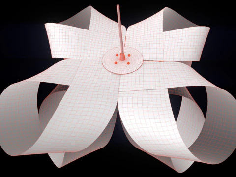 Modern Hanging lamp 3D Model