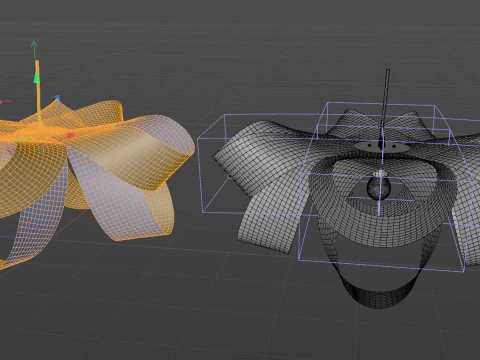 Modern Hanging lamp 3D Model