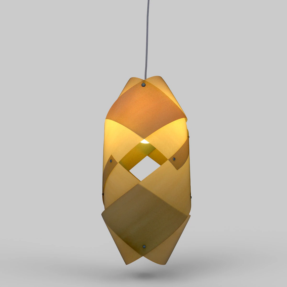 Modern Hanging lamp-PBR 3D Model .c4d .max .obj .3ds .fbx .stl .blend 