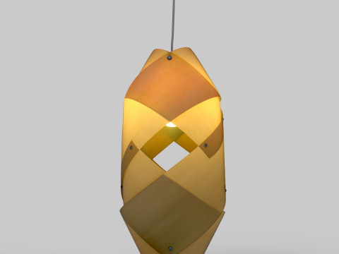 Modern Hanging lamp-PBR 3D मॉडल