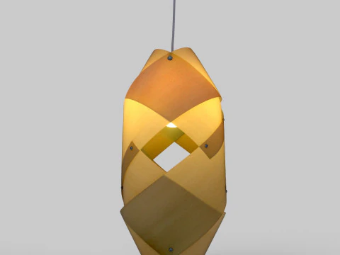 现代吊灯-PBR 3D 模型