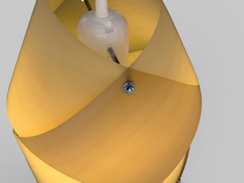 Modern Hanging lamp-PBR 3Dモデル