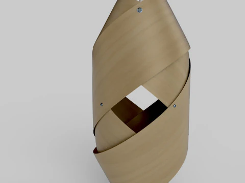 Modern Hanging lamp-PBR 3D Model
