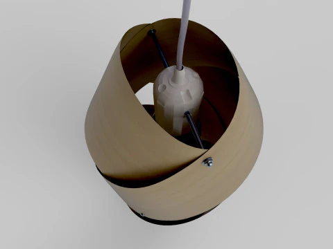Modern Hanging lamp-PBR 3D Model