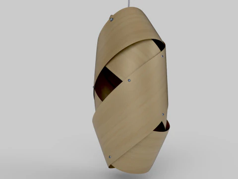 Modern Hanging lamp-PBR 3D Model