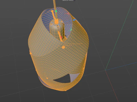 Modern Hanging lamp-PBR 3D Model