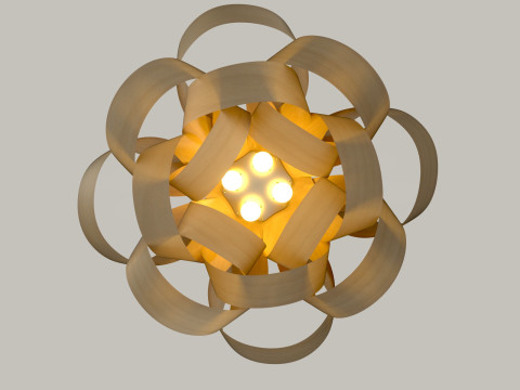 Modern Hanging lamp-PBR 3D मॉडल
