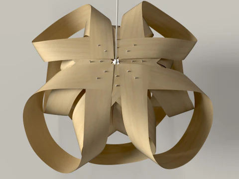Modern Hanging lamp-PBR 3D Model