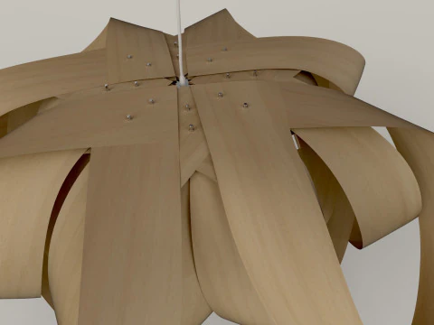 Modern Hanging lamp-PBR 3D Model