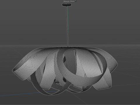 Modern Hanging lamp-PBR 3D Model