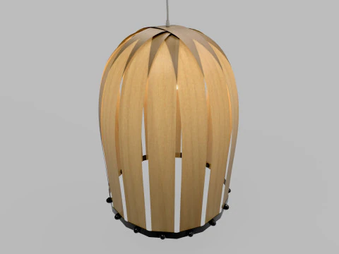 Modern Hanging lamp-PBR 3D Model