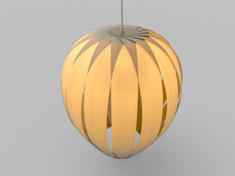 Modern Hanging lamp 3D Model