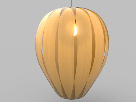Modern Hanging lamp 3D Model