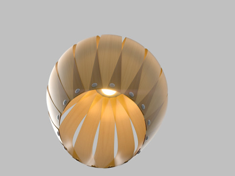 Modern Hanging lamp 3D Model