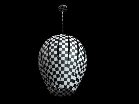 Modern Hanging lamp 3D Model