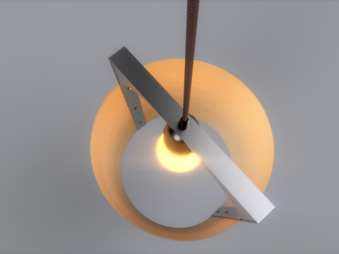 Modern hanging lamp 3D Модель