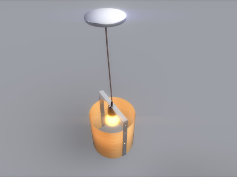 Modern hanging lamp 3D Модель