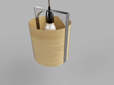 Modern hanging lamp 3D Модель