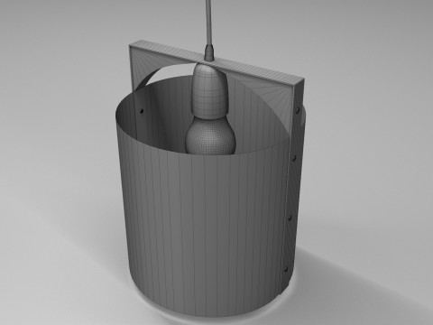 Modern hanging lamp 3D Модель