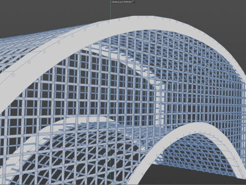 Cage alphabet design 3D Model