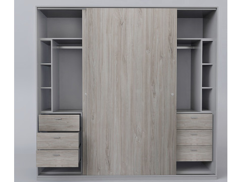 Wardrobe - modern - 3D मॉडल