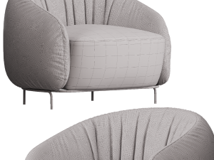 Nicoline Nest Armchair 3D Model